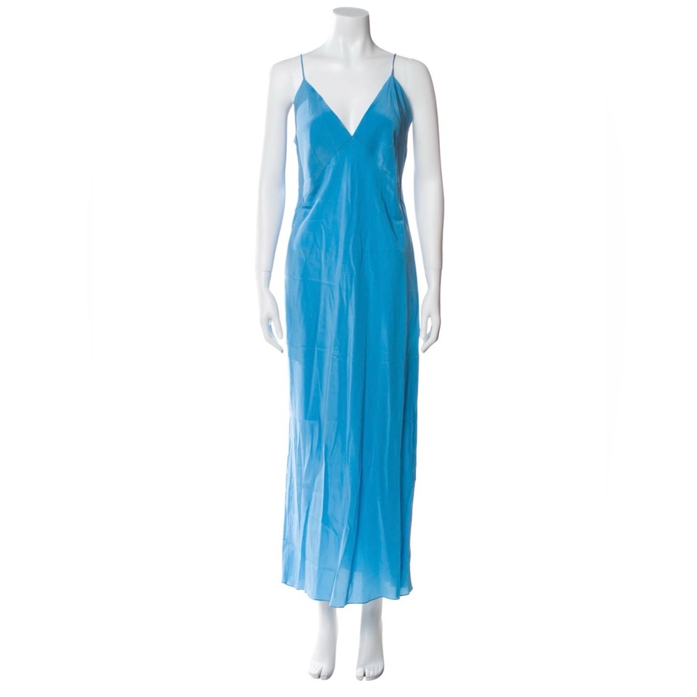 Olivia von Halle Silk Slip Dress